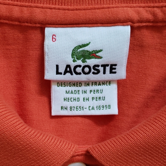 Lacoste men knit polo shirt - Picture 2 of 7